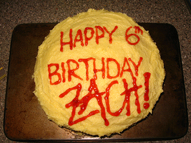 bday cake